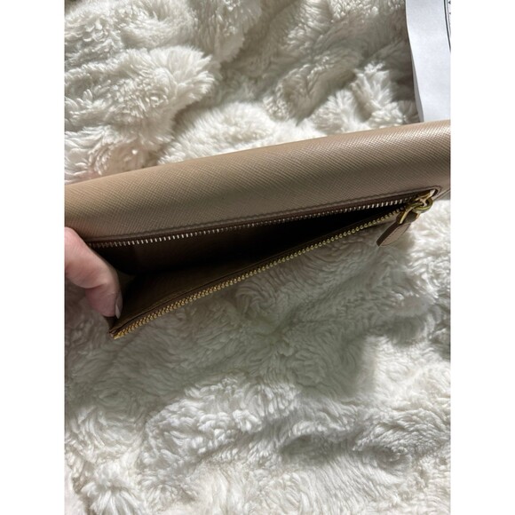Prada Long Wallet Cream, silver & white with COA - Picture 9 of 10